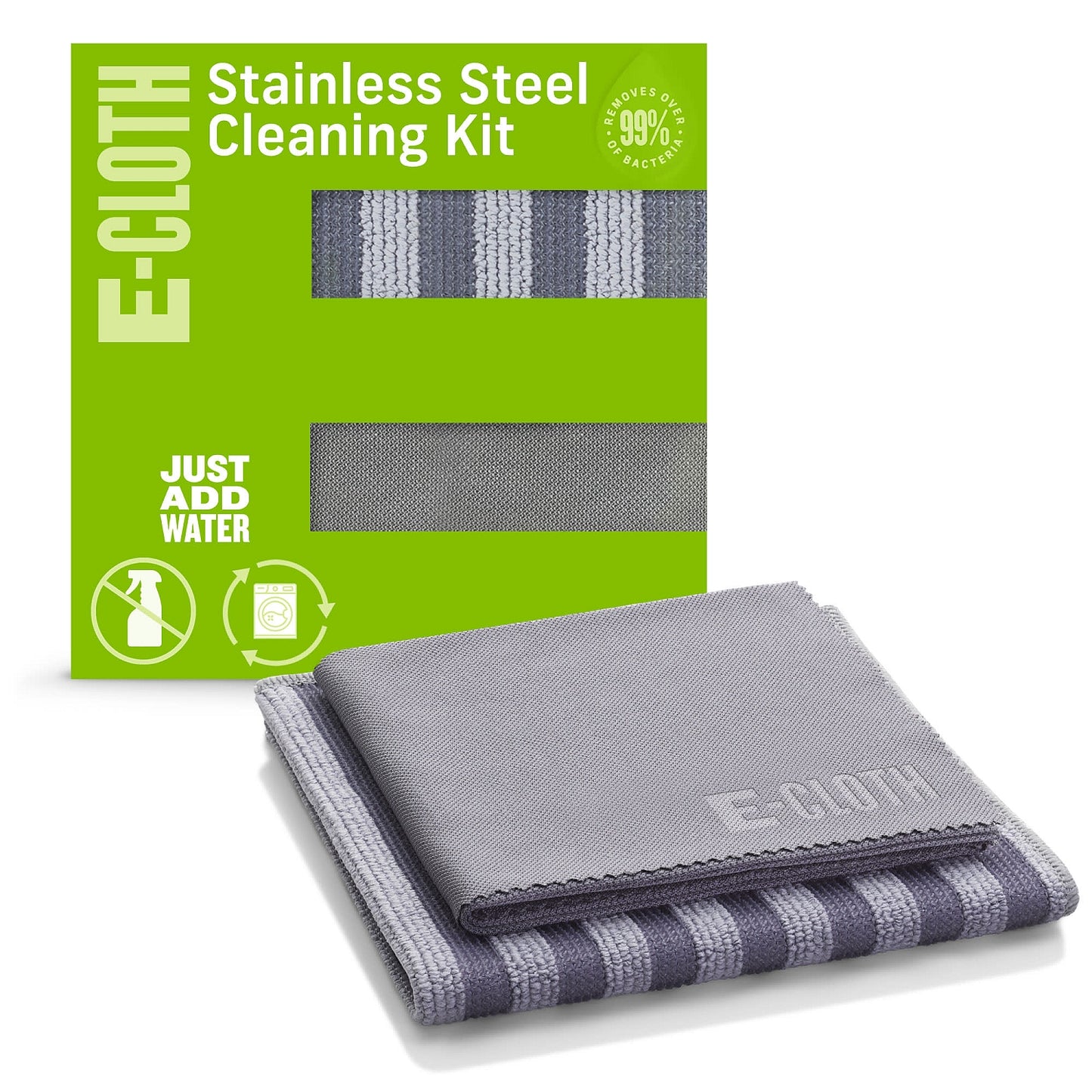 E - Cloth Stainless Steel Cleaning Kit - Buckhead Vacuums