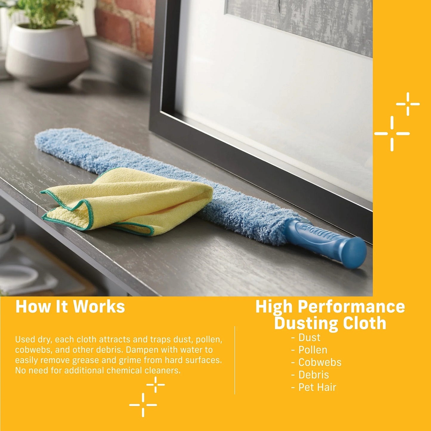 E - Cloth High Performance Dusting Cloth - Buckhead Vacuums