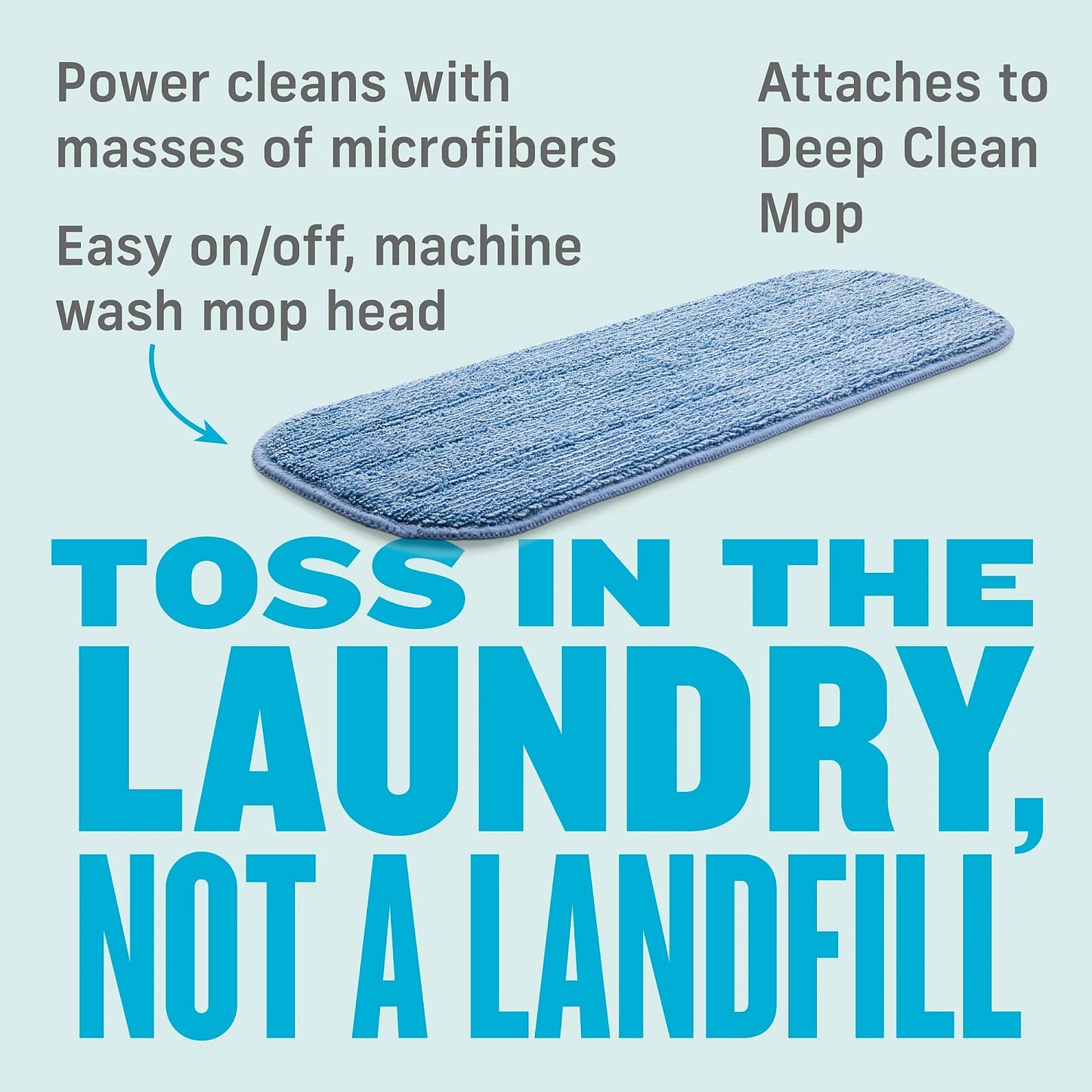 E - Cloth Deep Clean Mop Cleaning Pad - Buckhead Vacuums