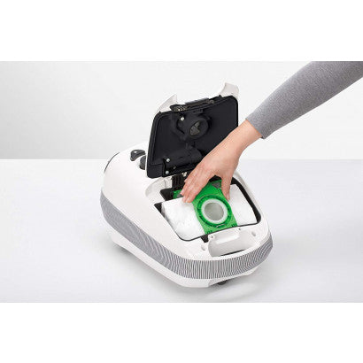 SEBO Airbelt E1 Kombi Canister Vacuum White - Buckhead Vacuums