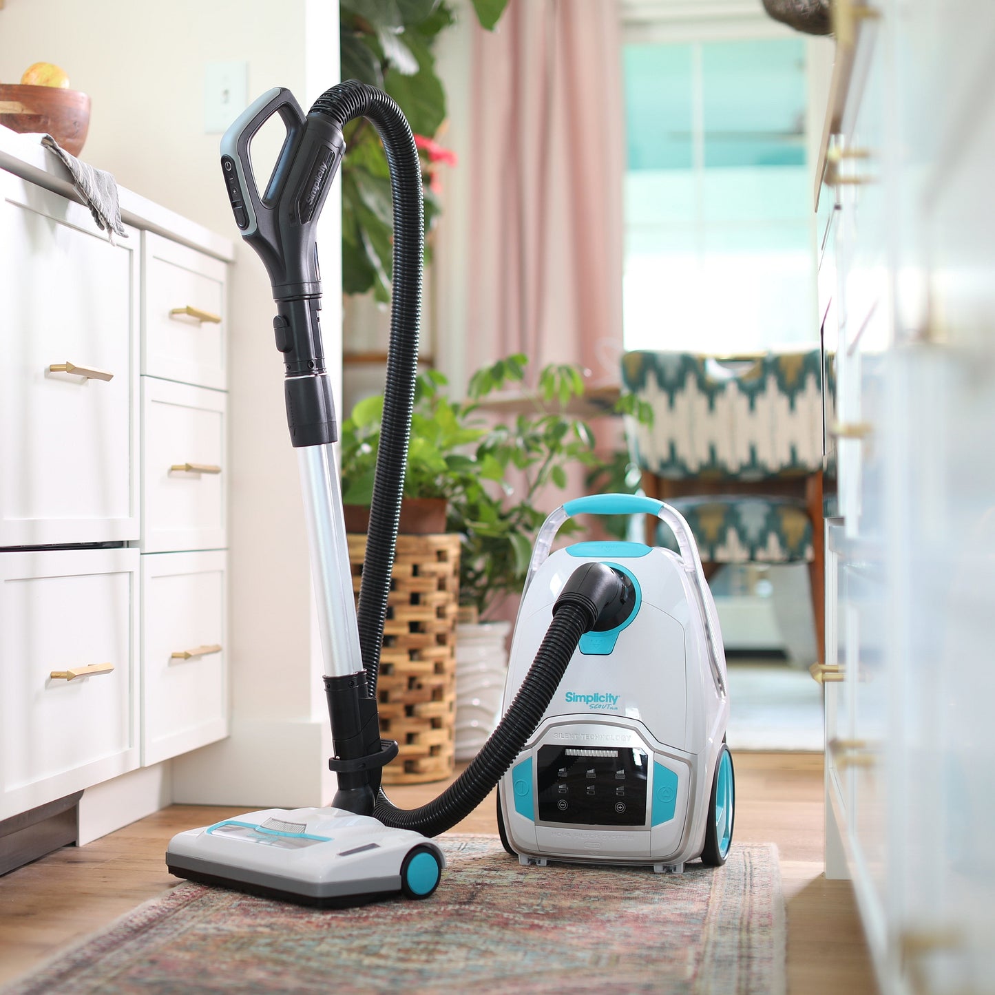 Simplicity SCOUTPLUS Canister Vacuum with Power Nozzle - Buckhead Vacuums