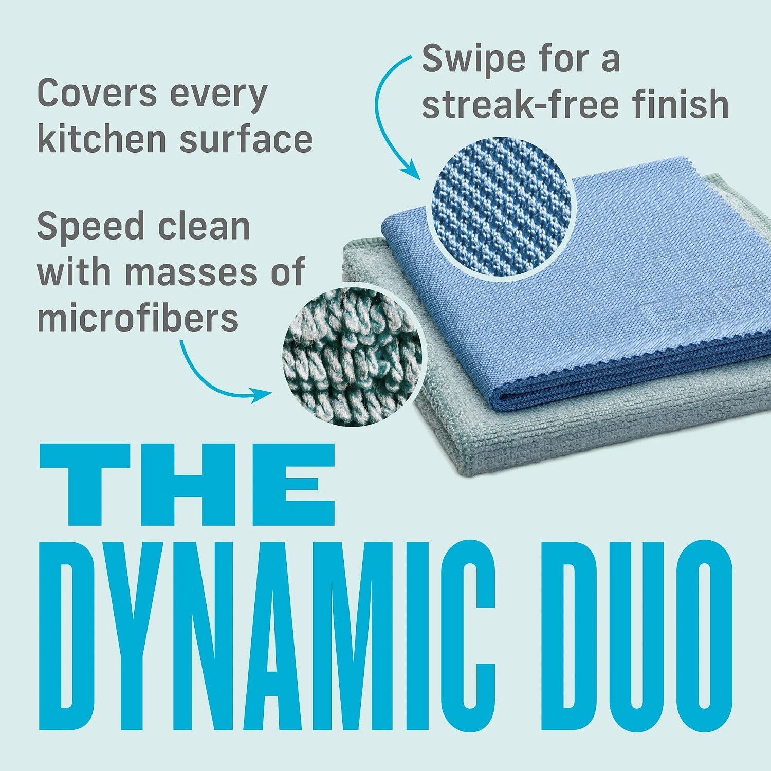 E - Cloth Kitchen Cleaning Kit - Buckhead Vacuums