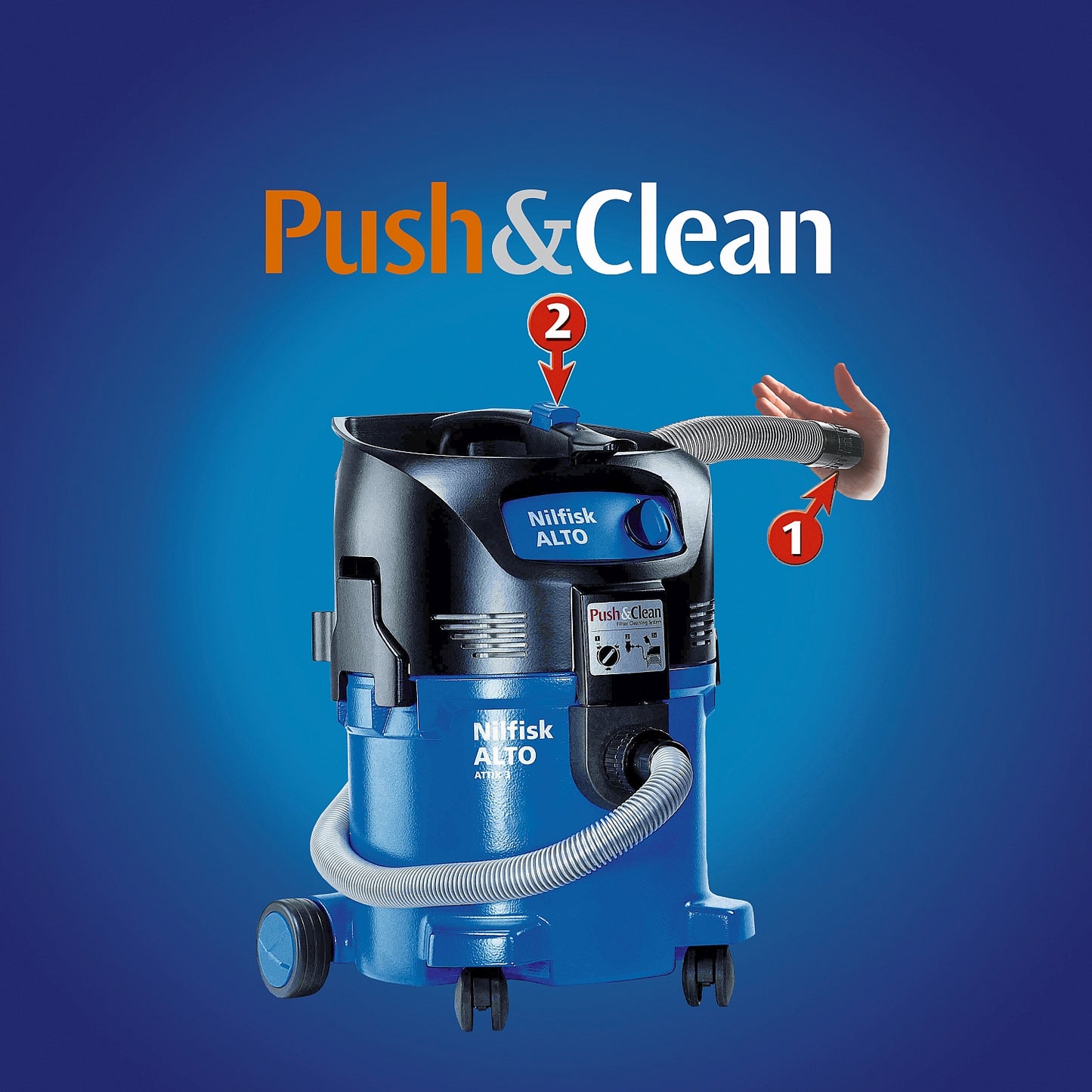 Nilfisk ATTIX 30 8 Gallon Wet/Dry Vacuum - Buckhead Vacuums