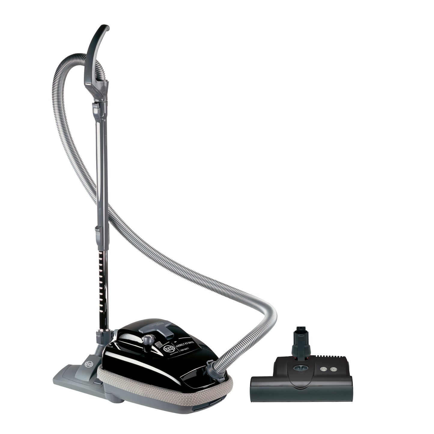 SEBO Airbelt K3 Premium Canister Vacuum with ET - 1 Onyx - Buckhead Vacuums