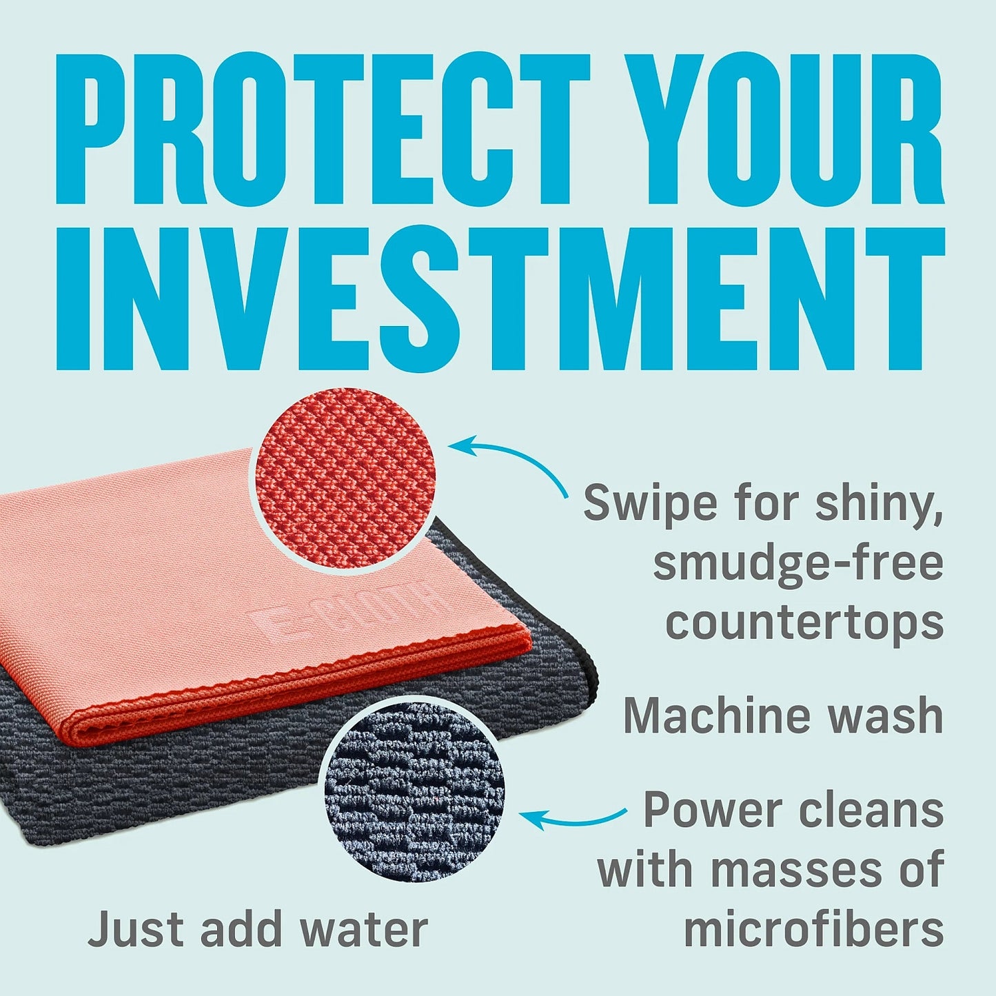 E - Cloth Granite and Stone Cleaning Kit - Buckhead Vacuums