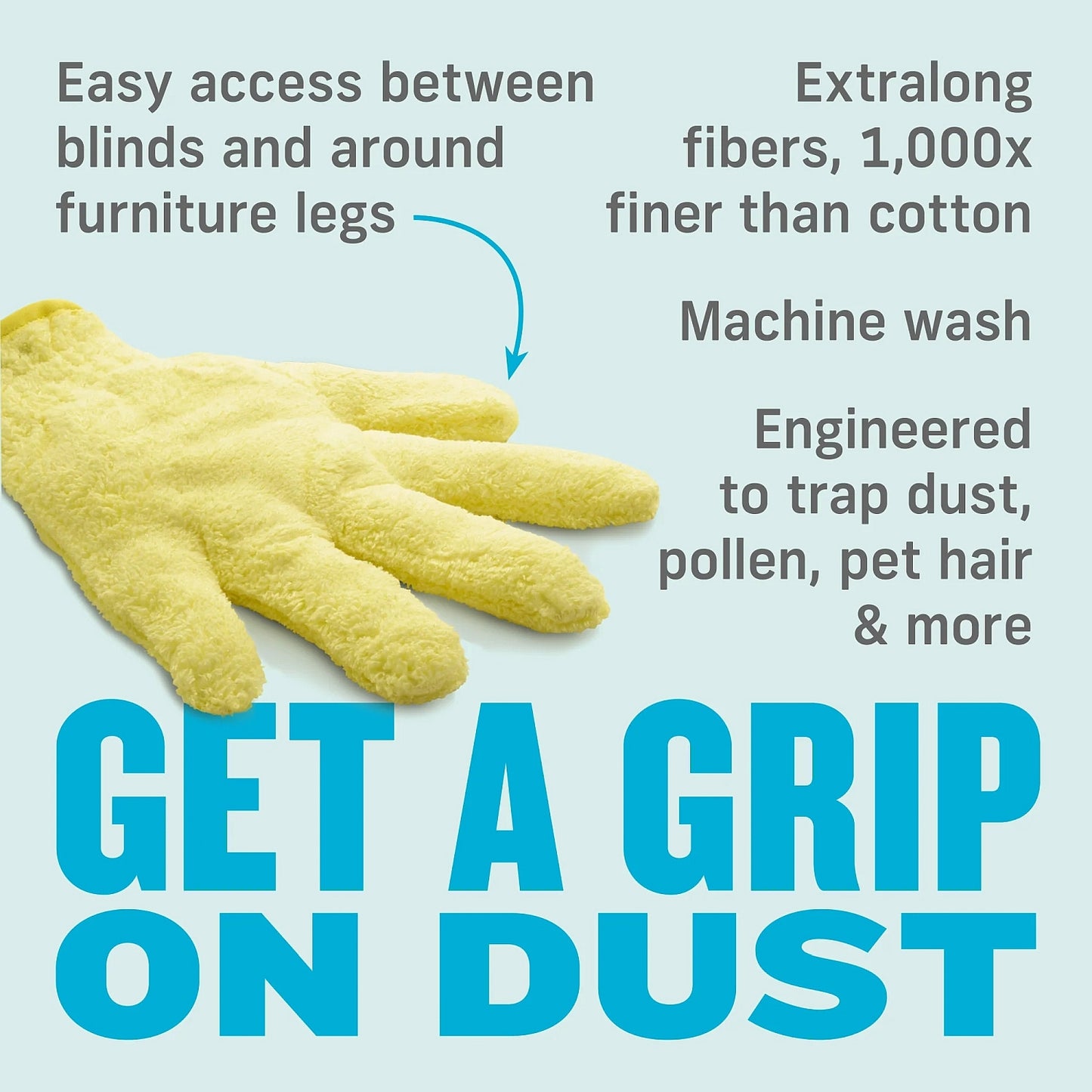 E - Cloth High Performance Dusting Glove - Buckhead Vacuums