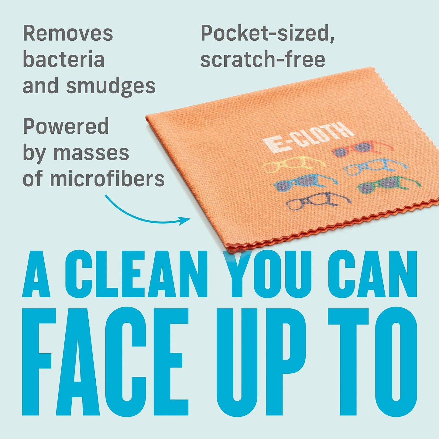 E - Cloth Glasses Cloth - Buckhead Vacuums