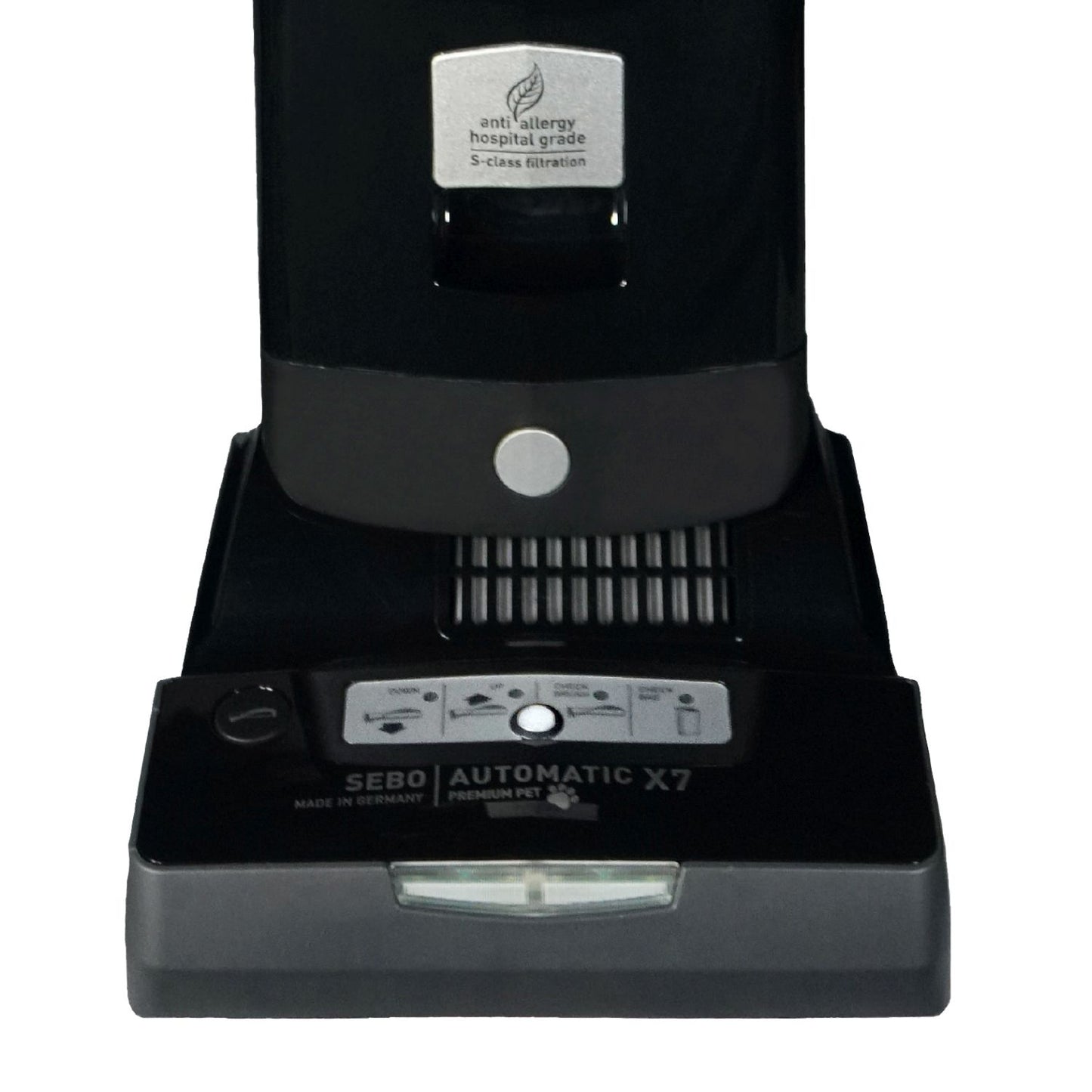 SEBO Automatic X7 Premium Pet Boost Upright Vacuum Onyx