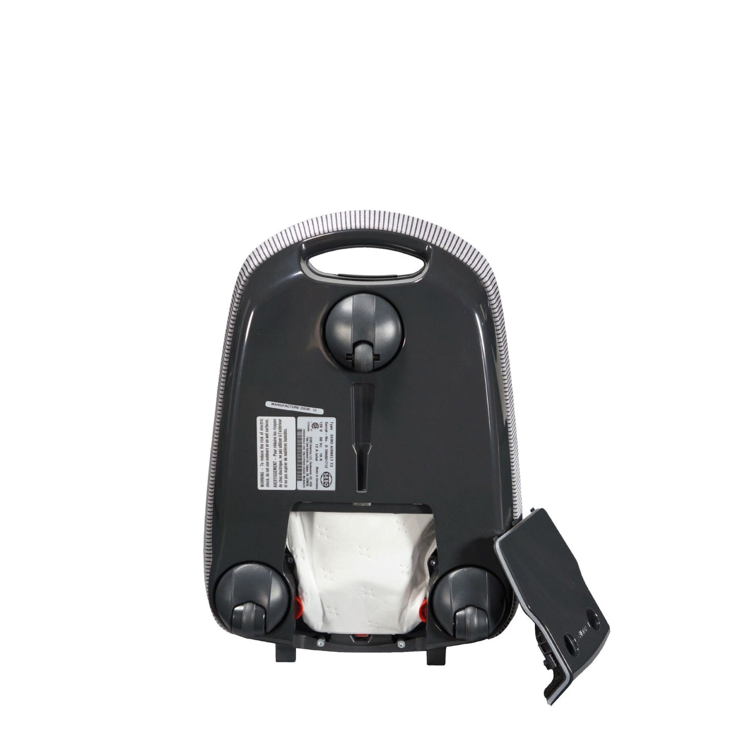 SEBO Airbelt E3 Premium Canister Vacuum with ET - 1 Onyx - Buckhead Vacuums