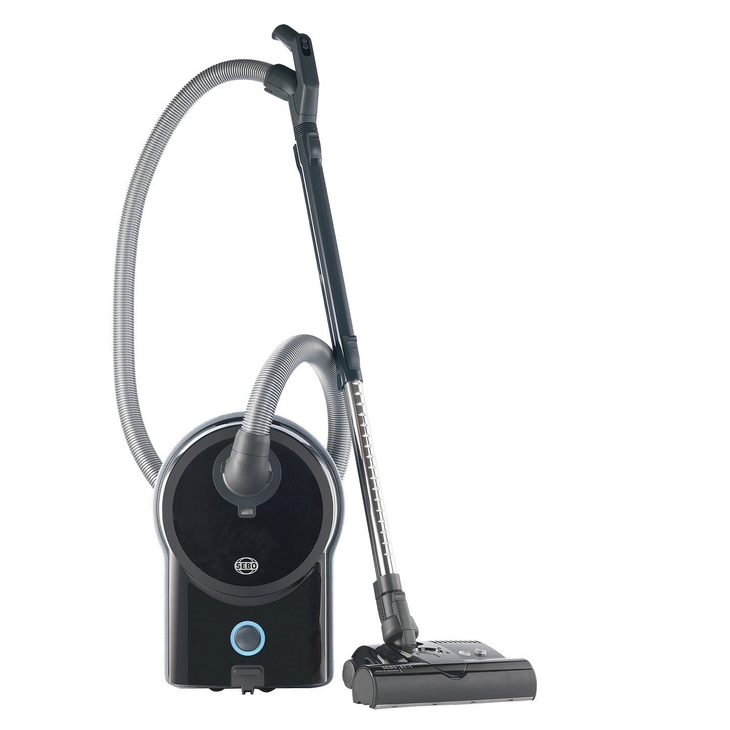 SEBO Airbelt D4 Premium Canister Vacuum with ET - 1 Onyx - Buckhead Vacuums