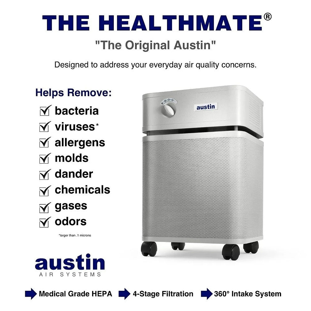 Austin Air Purifier HealthMate Standard - Buckhead Vacuums