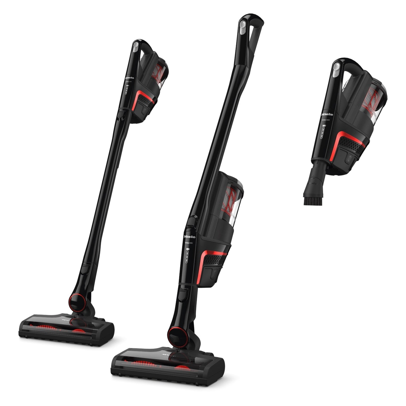 Miele Triflex HX1 Facelift Obsidian Black Cordless Stick Vacuum - Buckhead Vacuums