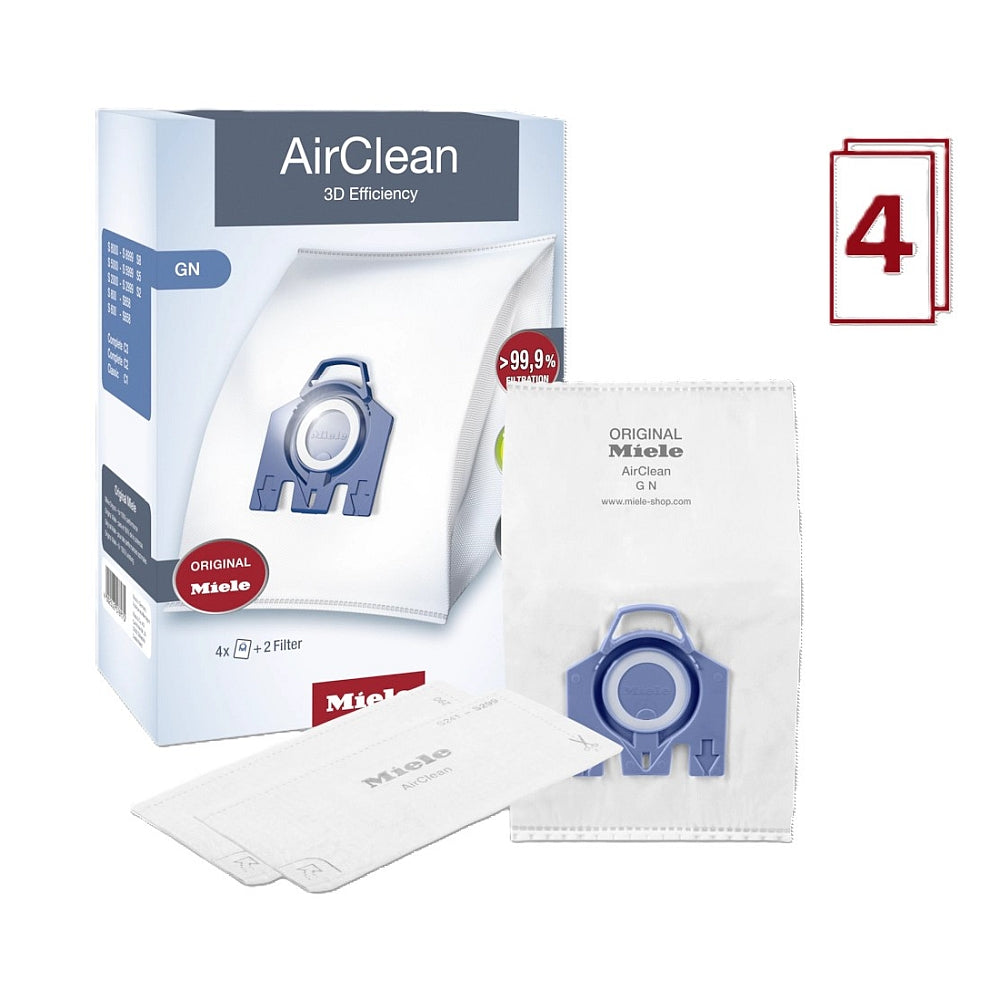Miele AirClean 3D Efficiency GN FilterBags - Buckhead Vacuums
