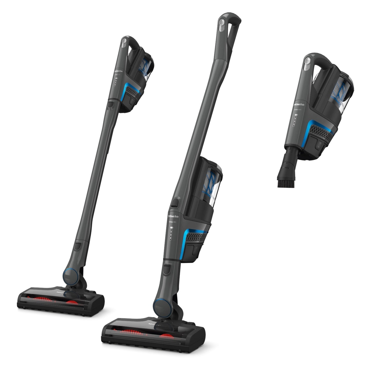 Miele Triflex HX1 Facelift Graphite Grey Cordless Stick Vacuum - Buckhead Vacuums