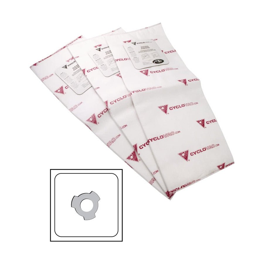 Cyclo Vac Bag TDSAC03C 3 pack - Buckhead Vacuums