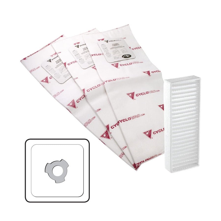 Cyclo Vac Bag TDSAC83C 3+1 pack - Buckhead Vacuums