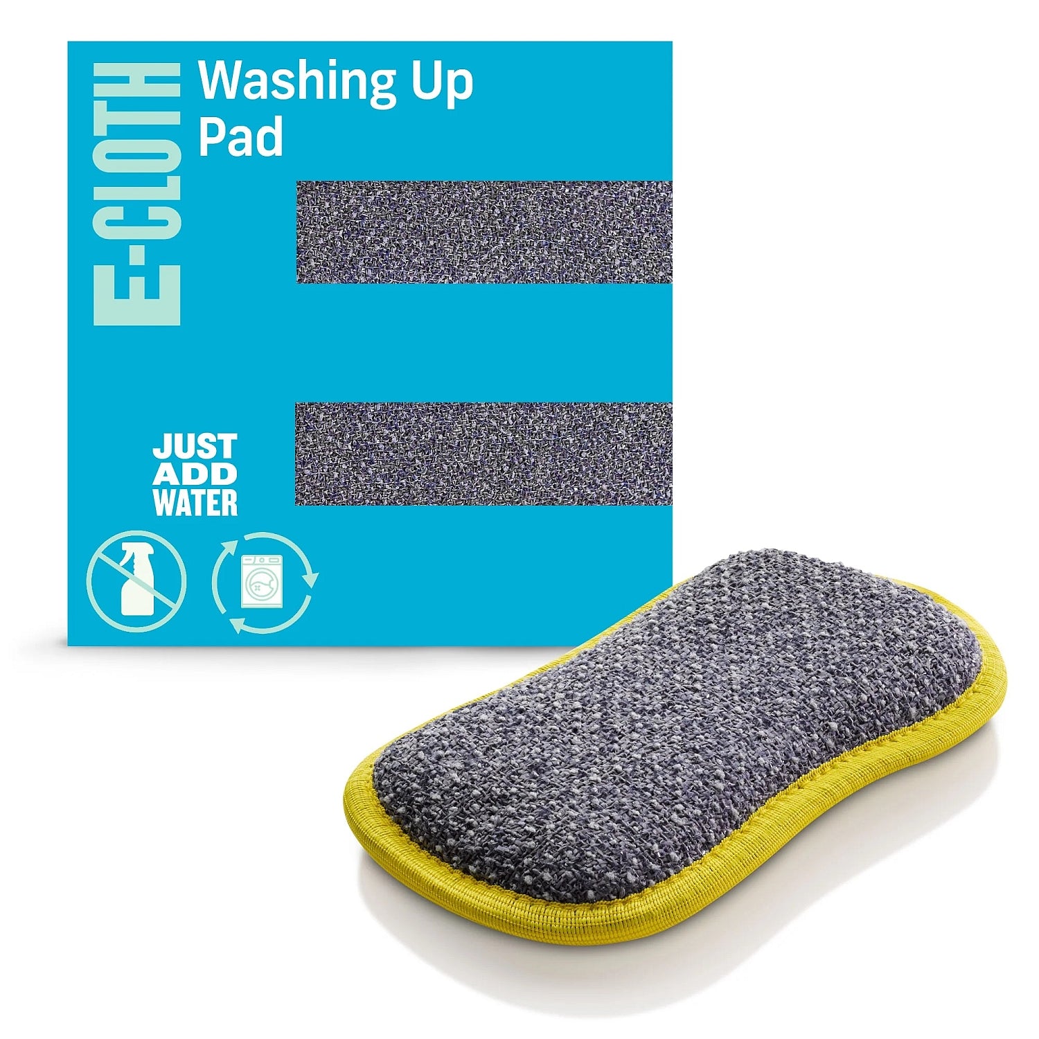 E - Cloth Washing Up Pad Yellow - Buckhead Vacuums