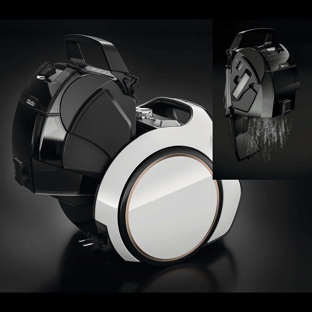 Miele Boost CX1 Parquet Bagless Canister Vacuum Lotus White - Buckhead Vacuums