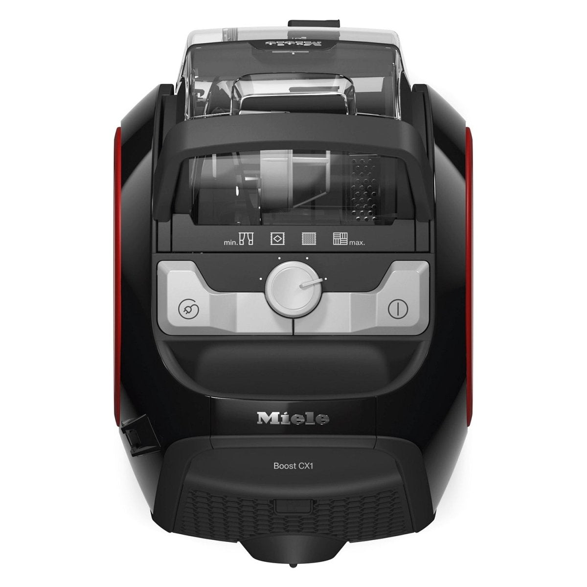 Miele Boost CX1 Pure Suction Bagless Canister Vacuum Obsidian Black - Buckhead Vacuums