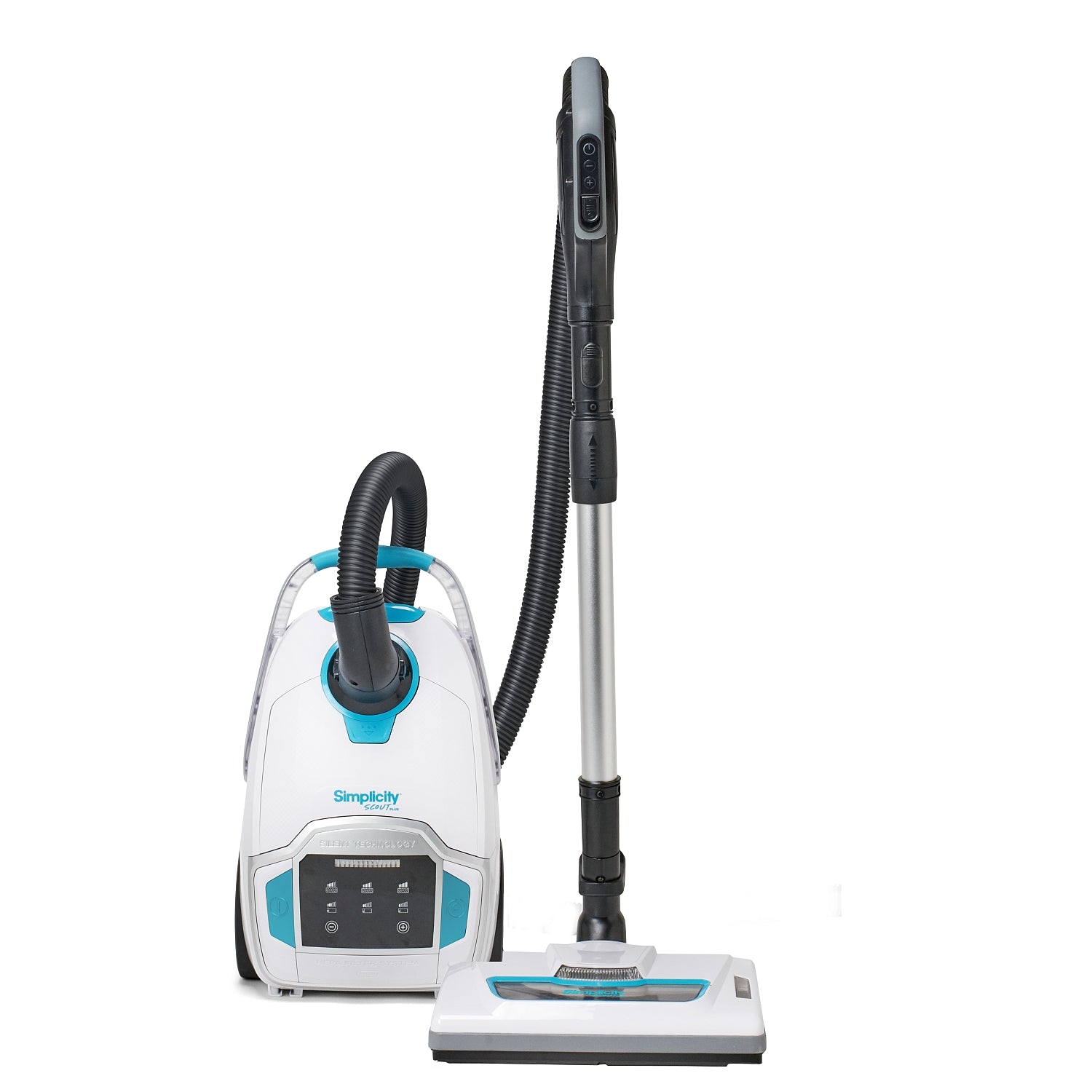 Simplicity SCOUTPLUS Canister Vacuum with Power Nozzle - Buckhead Vacuums