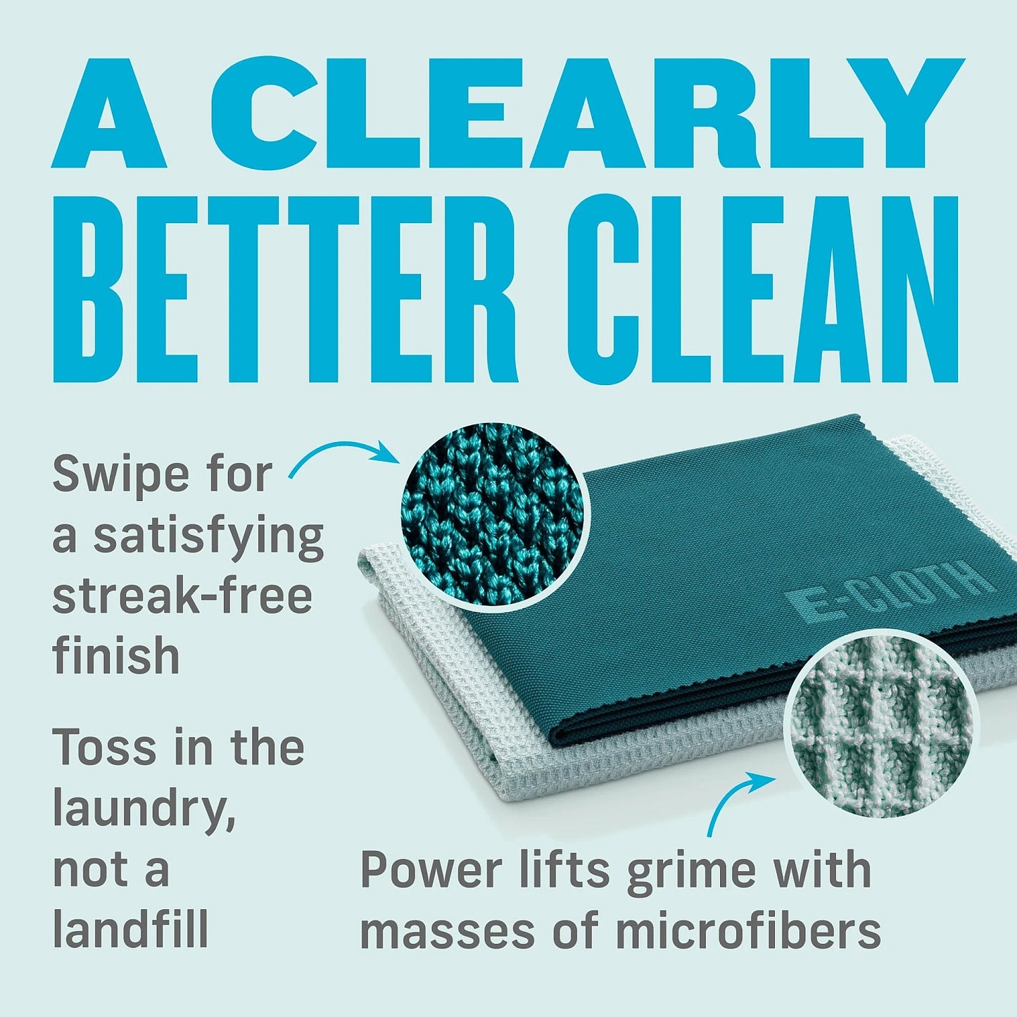 E - Cloth Window Cleaning Kit - Buckhead Vacuums