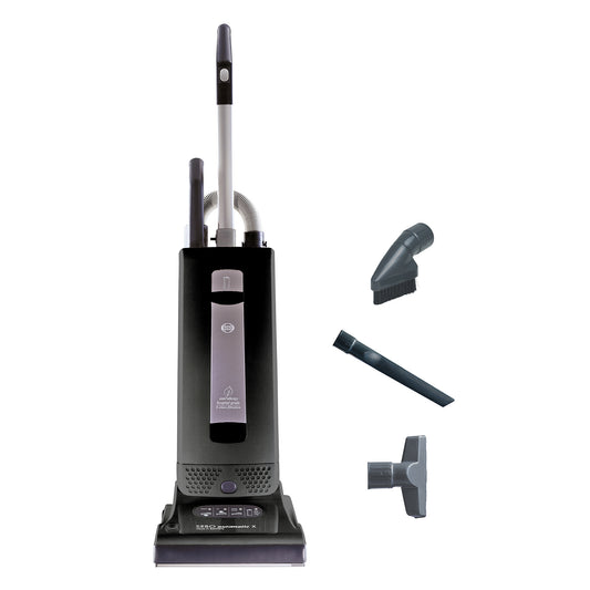 SEBO Automatic X4 Upright Vacuum Onyx - Buckhead Vacuums
