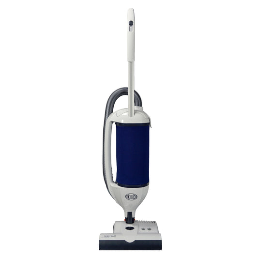 SEBO Dart Upright Vacuum with ET - 1 White - Buckhead Vacuums