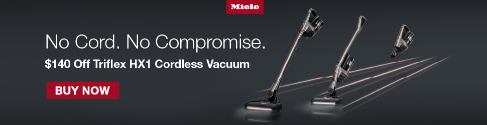Save on select Miele Triflex stick vacuums